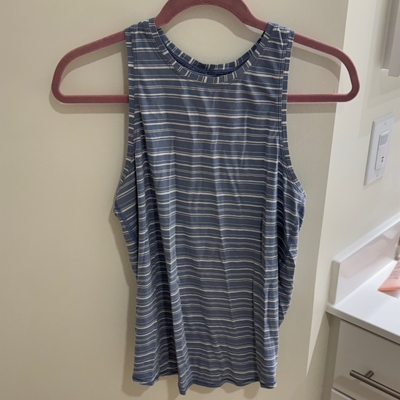 Lululemon Striped Racerback Top - Picture 1 of 4